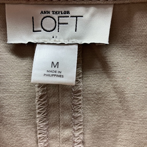 Loft Khaki 3/4 sleeve blazer - Picture 6 of 7